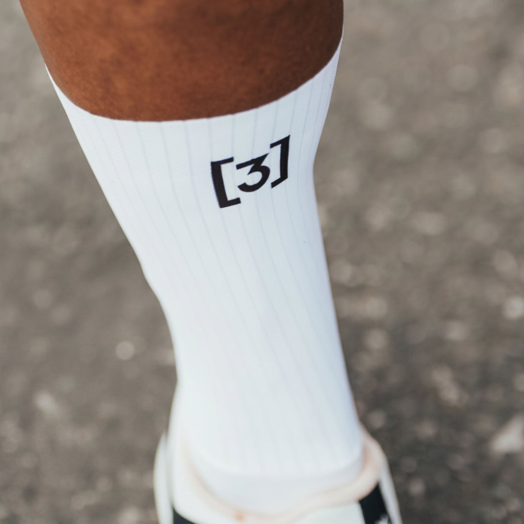 Jip Carbono Calcetines Hiru Blanco