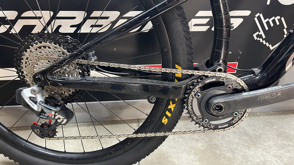ORBEA OIZ OMX CARBONO NEGRA/NARANJA TALLA M