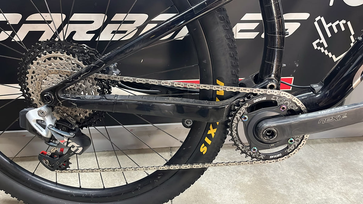 ORBEA OIZ OMX CARBONO NEGRA/NARANJA TALLA M