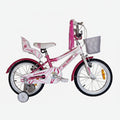 Jip Carbono Bici 16" Diana Blanca-Rosa